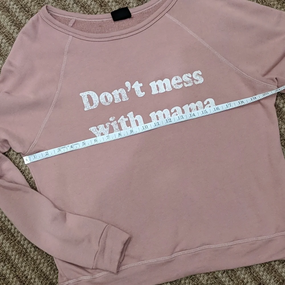 Blank Paige Don't Mess with Mama Sweatshirt - Picture 3 of 6